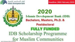Islamic Development Bank scholarship