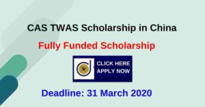 List of International Scholarships 2020 (Fully Funded)