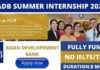ADB Summer Internship