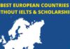 Best European Universities Without IELTS