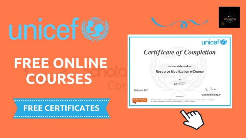 UNICEF Free Online Courses With Free Certifications Opportunity Desk