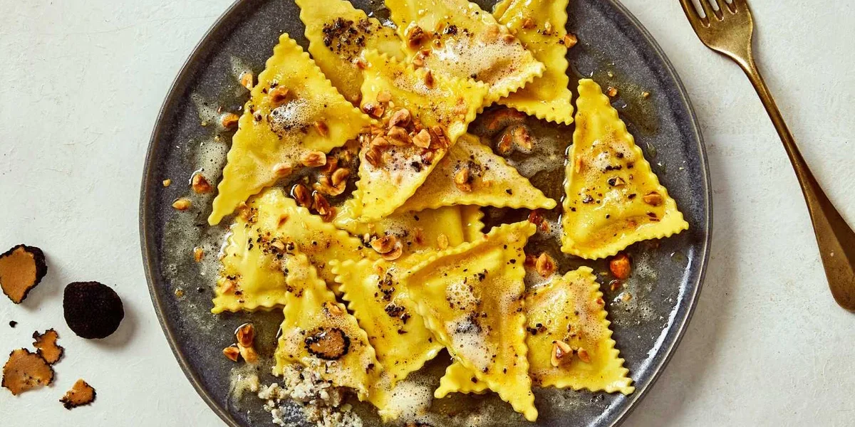 Golden Truffle Ravioli