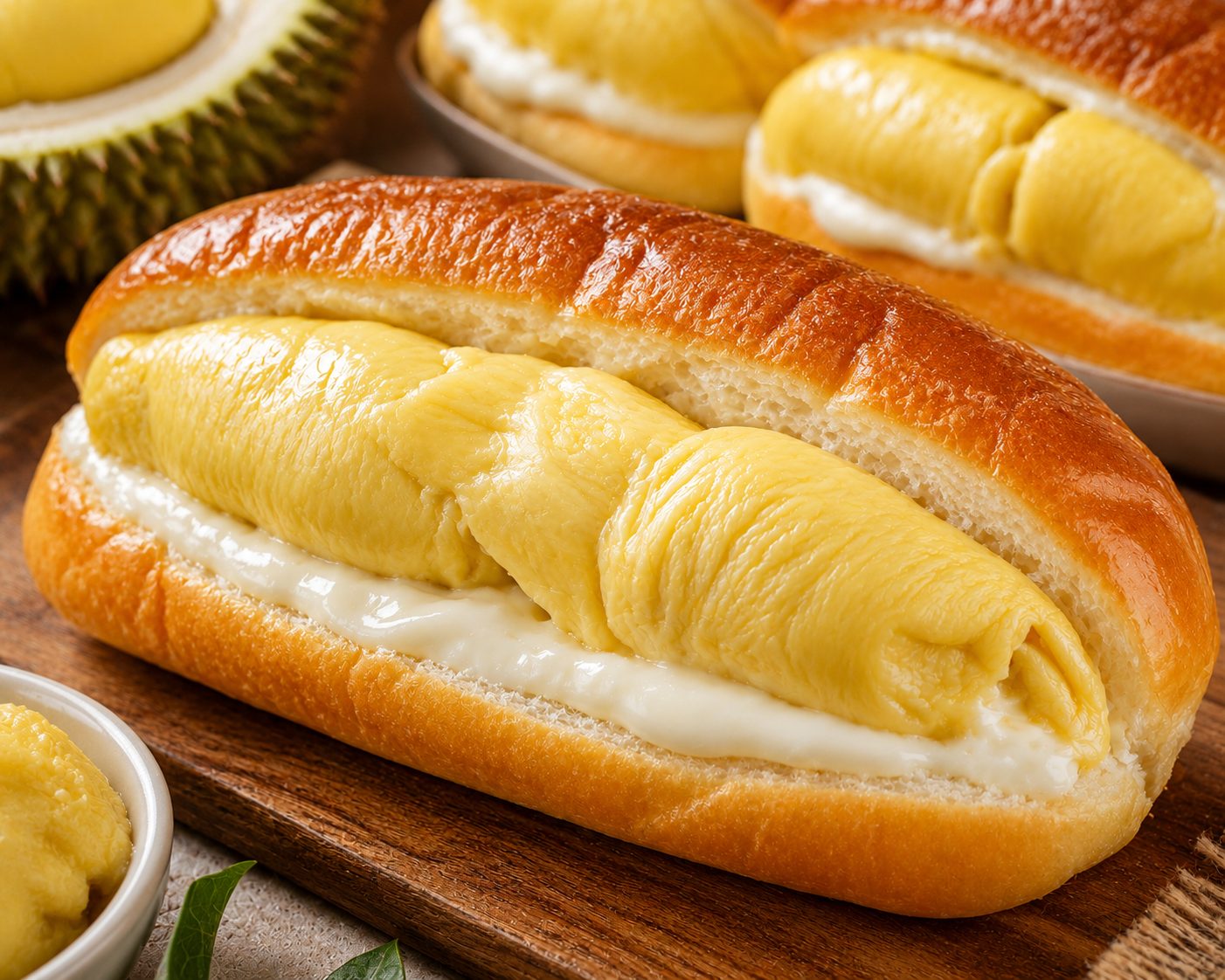 Roti Belah Durian