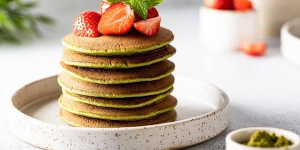 Pancake Pisang Matcha